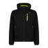 Casaco Montanha CMP Homem from Softshell Preto/Ácido