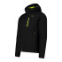Casaco Montanha CMP Homem from Softshell Preto/Ácido