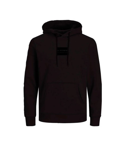 Sudadera Jack and Jones Jjhakkai Black Hombre Sudadera Jack and Jones Jjhakkai Black Hombre