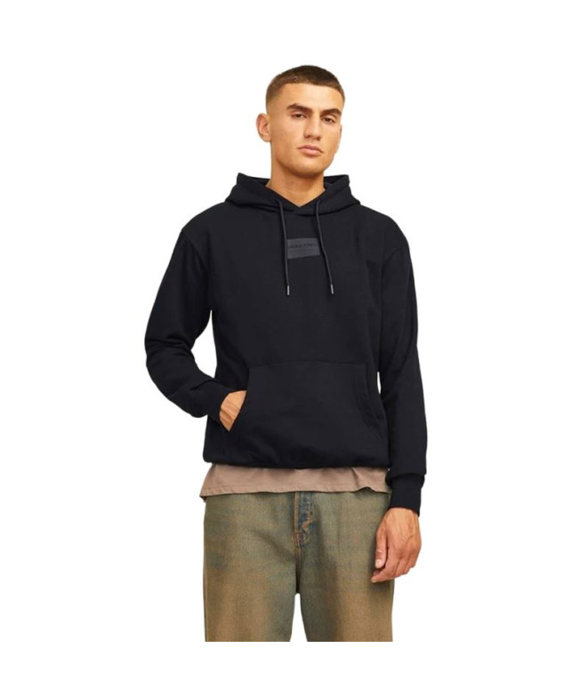 Sudadera Jack and Jones Jjhakkai Black Hombre