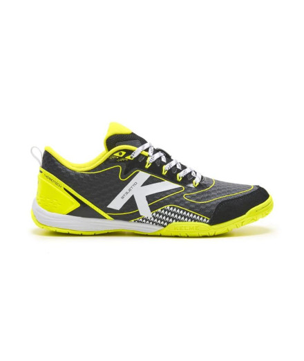 Chaussures De Football Sala Kelme Stiletto noir et citron...