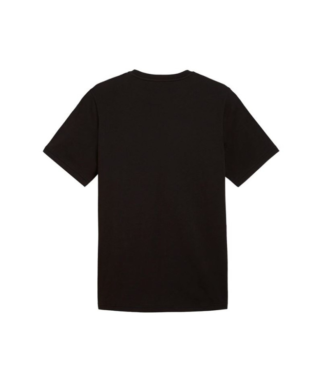 T-shirt Homme Puma Ess Tape Minimal Gold Black