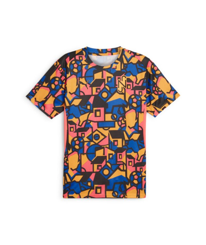 Camiseta de Fútbol Puma Neymar Sunset Glow Bluema Hombre