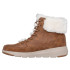 Skechers Mulher Ankle Boots Glacial Ultra Têxtil Castanho