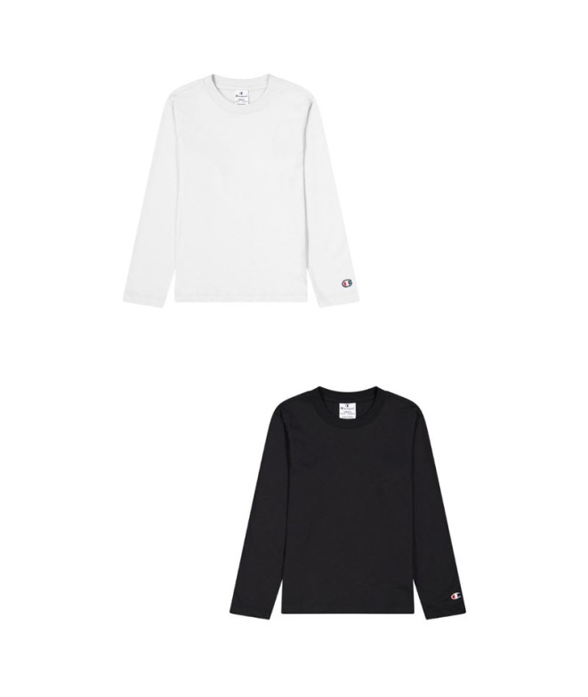 Camiseta Champion Crew-Neck Hombre Str/Nbk Pack