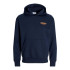 Sudadera Jack and Jones Jjolive Hombre Navy Blazer