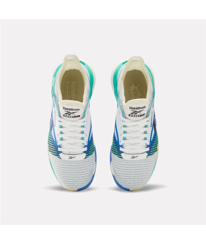 Zapatillas de Fitness Reebok Nano Court Mujer Blanco Azul