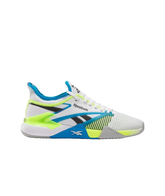 Chaussures Fitness Reebok Court de Nano White/Lime