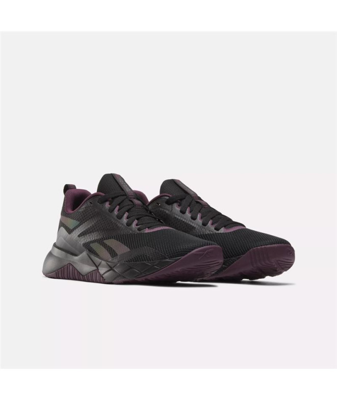 Zapatillas de Fitness Reebok Mujer Negro/Ciruela