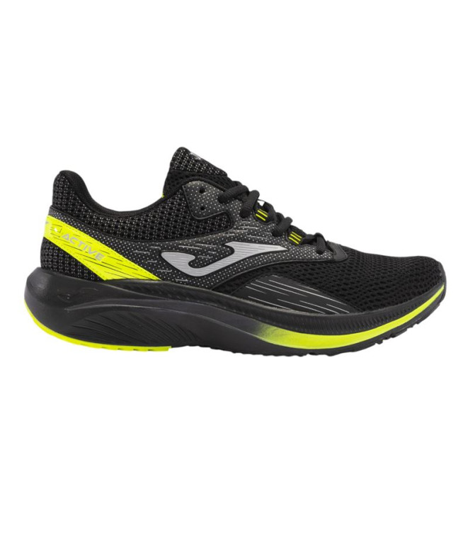 Chaussures Joma Active 2431 Noir Jaune Fluorescent