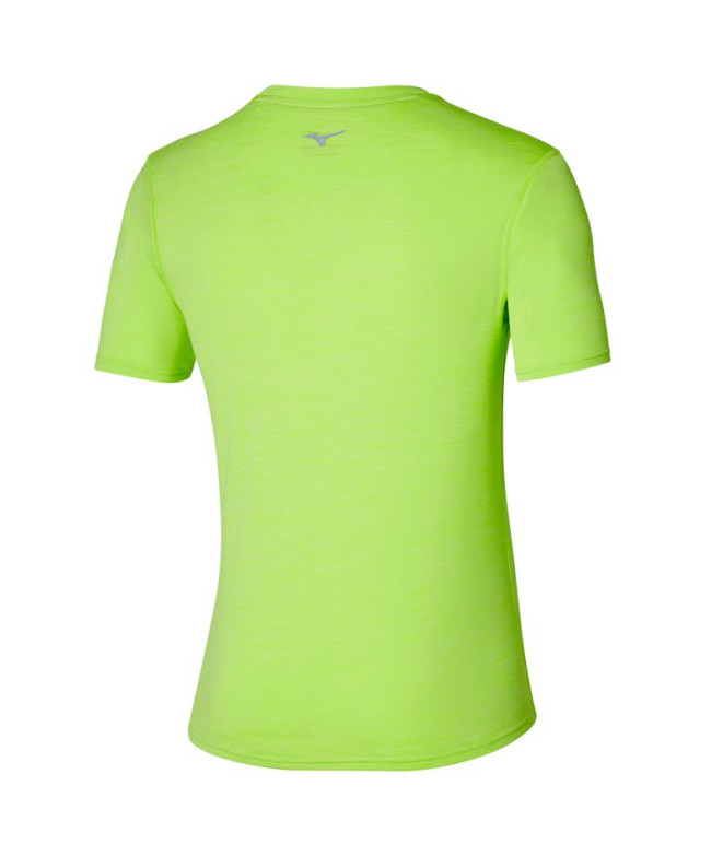 Camiseta de Running Mizuno Core Run Hombre Lima