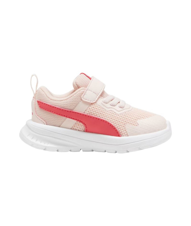 Sapatilhas Infantil Puma Evolve Run Mesh Ac+ Pêssego/Branco