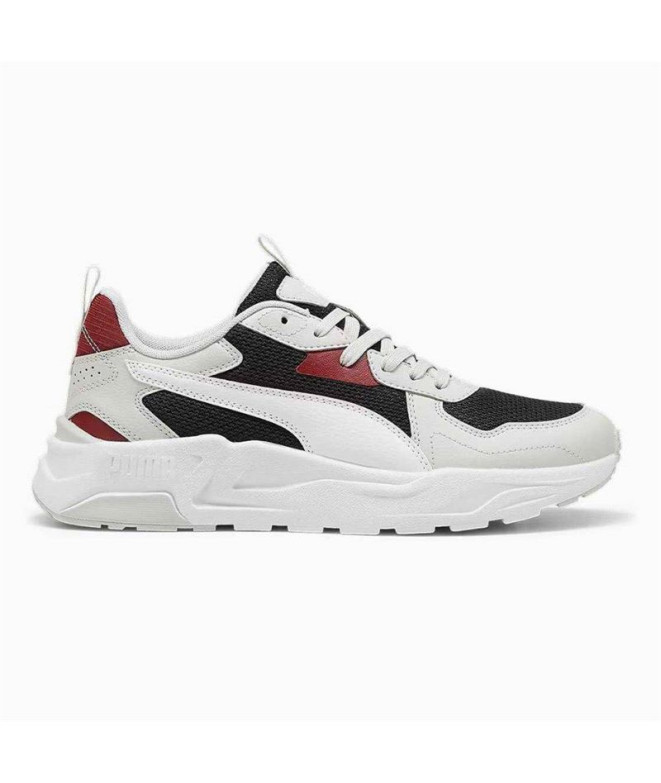 Zapatillas Puma Trinity Lite Hombre Blanco/Negro/Rojo