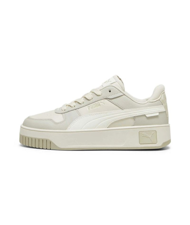 Zapatillas Puma Carina Street Animal Fever Mujer Beige
