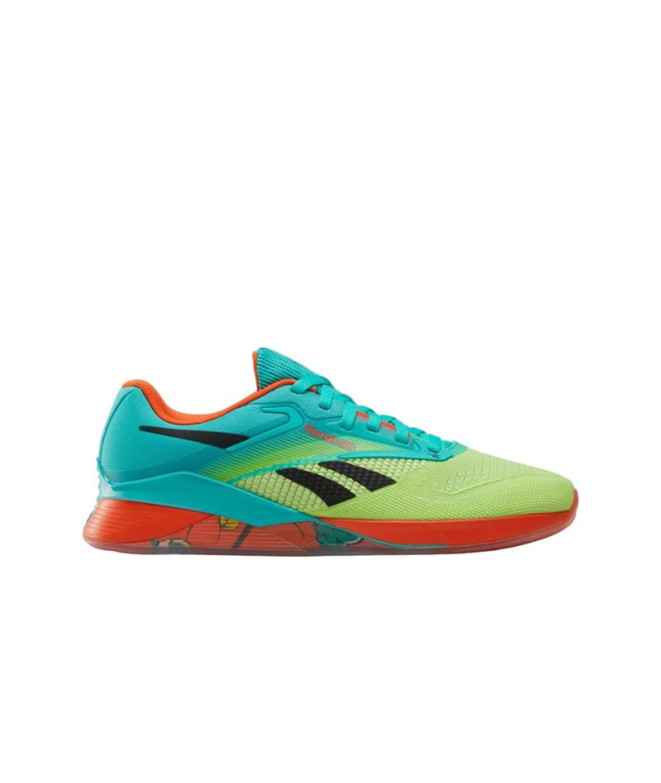 Zapatillas de Fitness Reebok Nano X4 Unleashed Verde/Amarillo