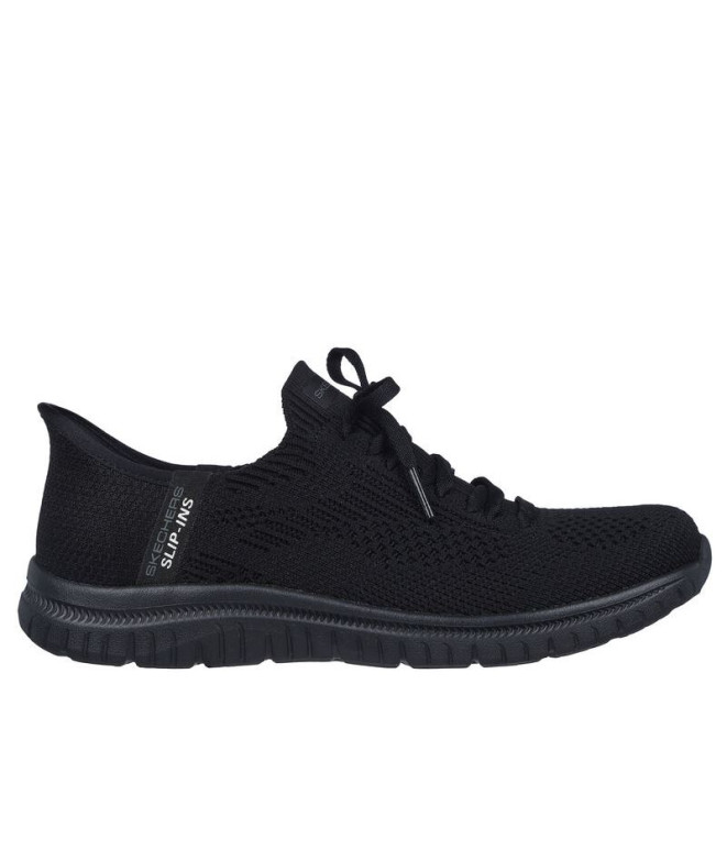 Sapatilhas Skechers Mulher Slip Ins Virtue-Divinity Preto