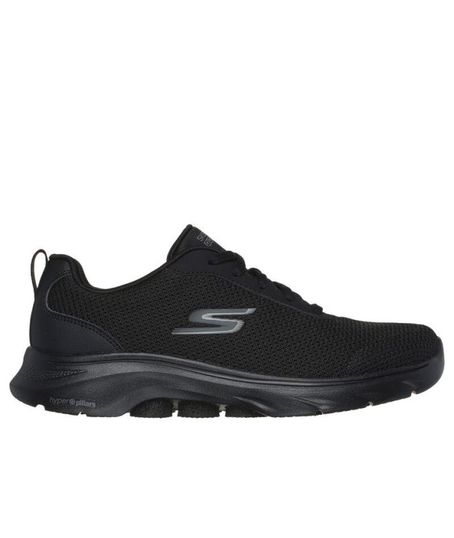 Chaussures Skechers Femme Go Walk 7 Clear Path Noir