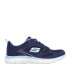 Chaussures Skechers Summits-Suited Femme Bleu Marine