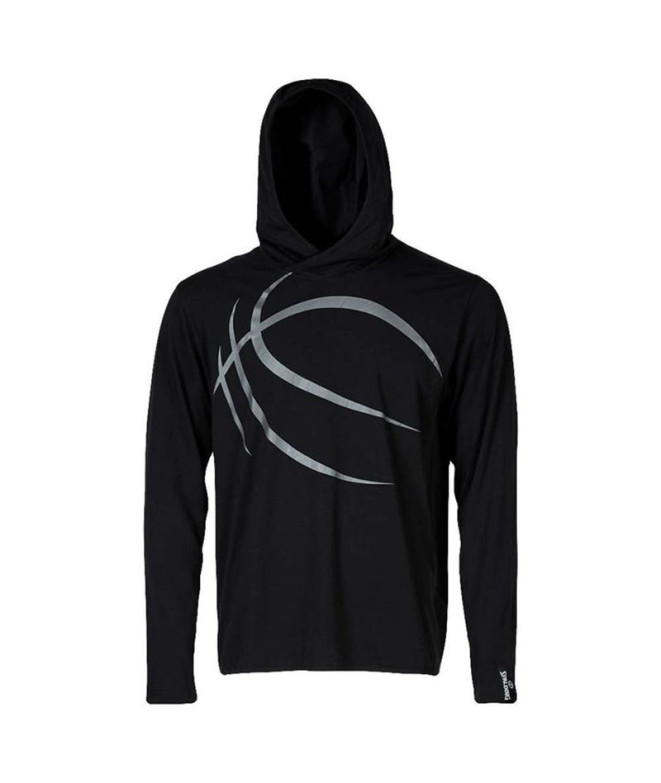 Moletom Basquetebol Spalding Homem de Street Black