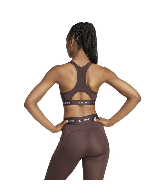 Sujetador Deportivo de Fitness adidas Techfit...