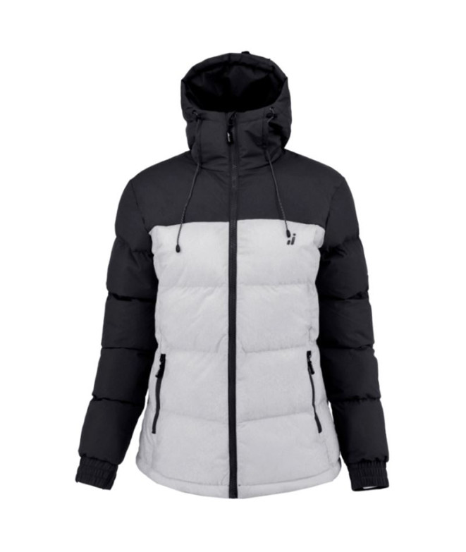 Chaqueta de Montaña Joluvi Signo Mujer Blanco Negro