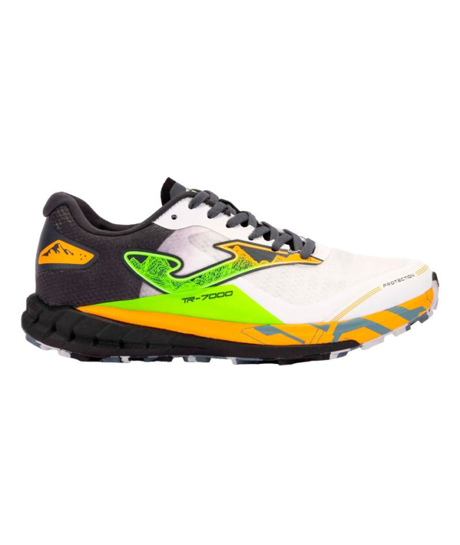 Chaussures Joma Tr-7000 2402 Blanc Jaune Homme