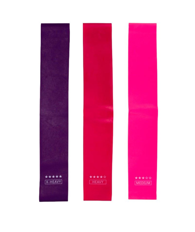 Set 3 Bandas Resistencia Circular Lopy 60X5 Cm Enebe