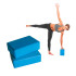 Ladrillo De Yoga Klist 7,5X15X22,5 Cm Enebe Azul