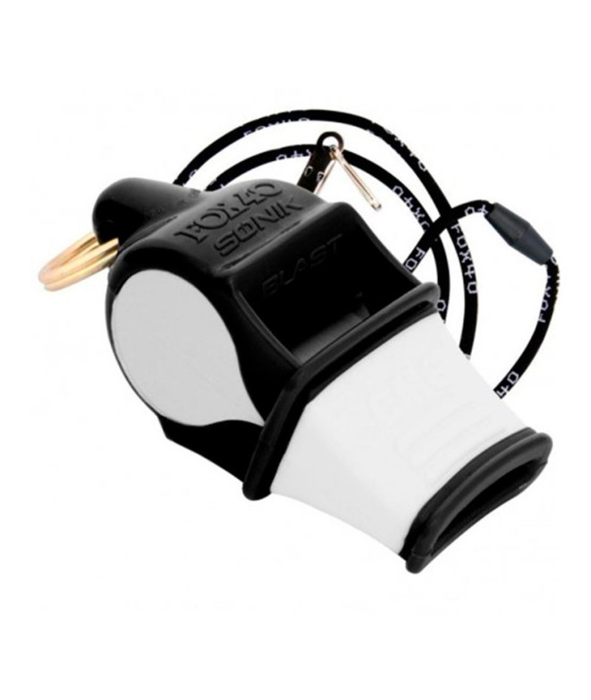 Silbato de fútbol Fox 40 Sonik Blast CMG / Negro/Blanco