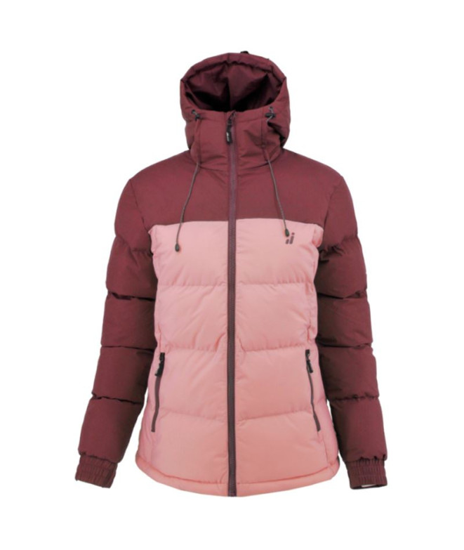 Chaqueta de Montaña Joluvi Signo Mujer Rosa Granate