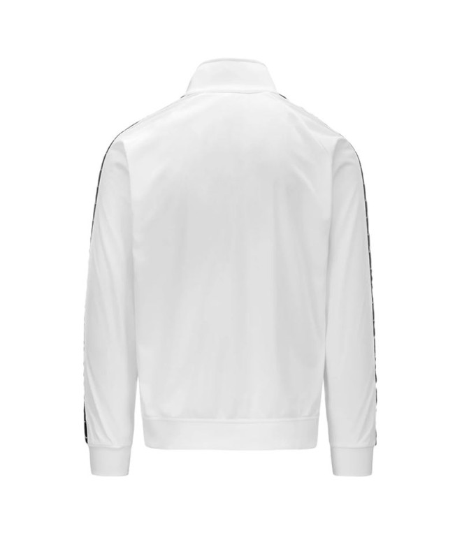 Veste Kappa Anniston Slim 222 Band Blanc Noir...