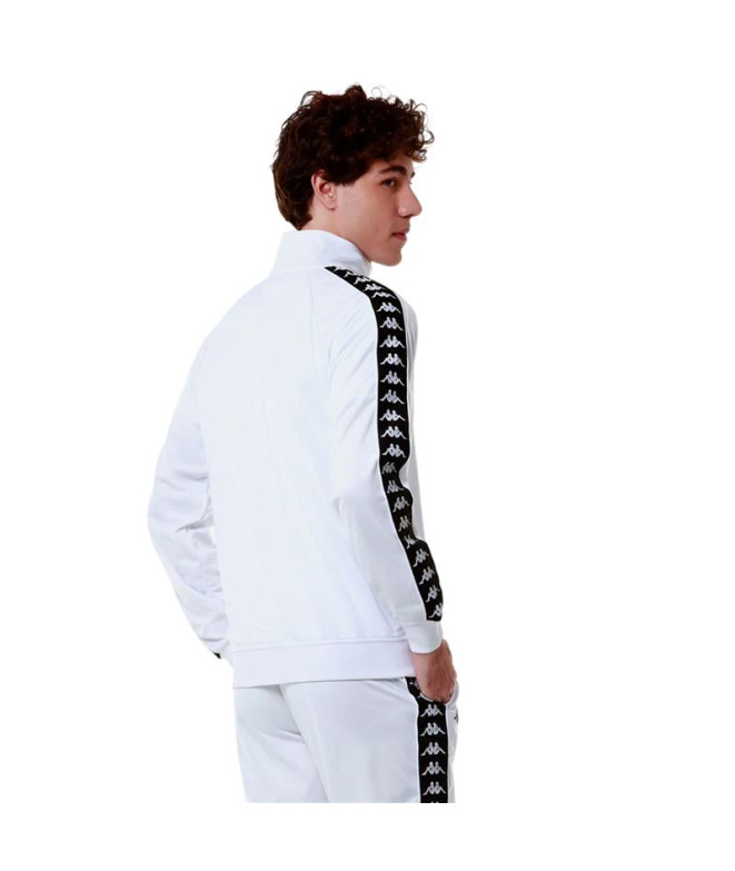 Veste Kappa Anniston Slim 222 Band Blanc Noir...