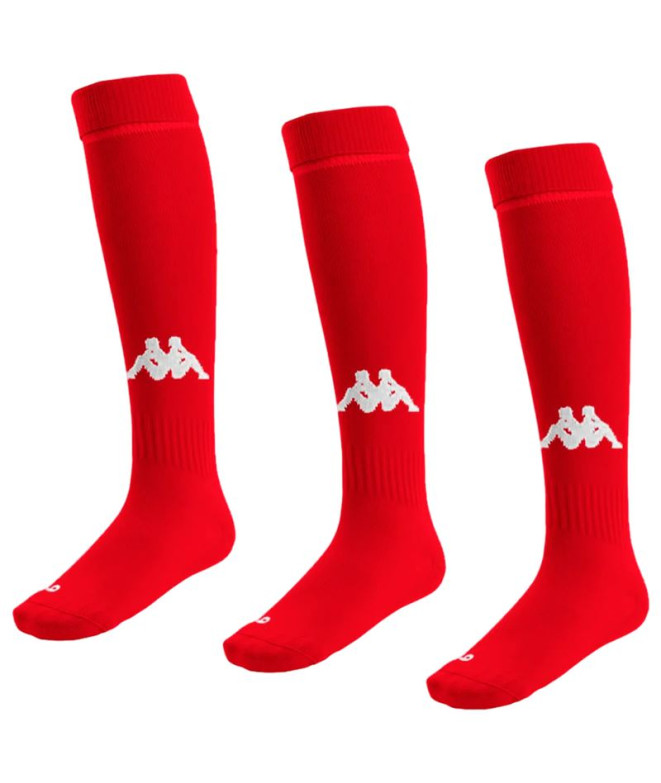 Calcetines Kappa Penao 3PPK Rojo