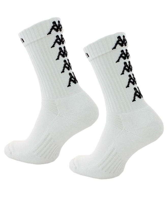 Chaussettes Kappa Pack Eleno de 3 Noirs Blancs