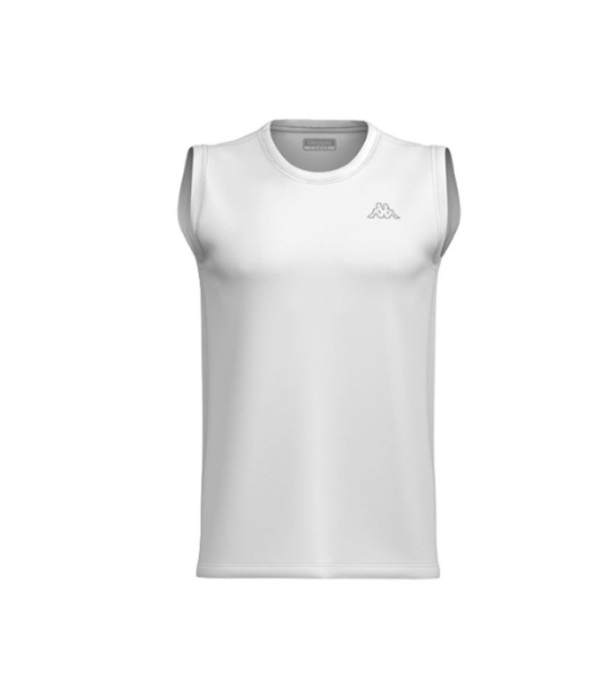 Camiseta Kappa Cadwal Korporate Hombre White/Grey Lt