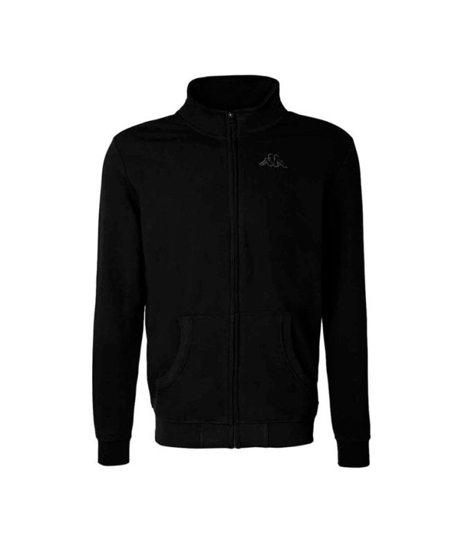 Chaqueta Kappa Zentil Korporate Black Black Greyish Hombre