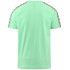 Camiseta Kappa Coen Slim 222 Banda Hombre Verde Salvia/Beige/Gris