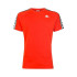 Camiseta Kappa Coen Slim 222 Banda Hombre Naranja/Blanco/Negro
