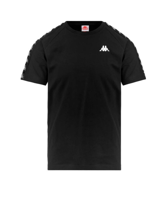Camiseta Kappa Coen Slim 222 Banda Negro Hombre
