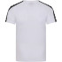 Camiseta Kappa Coen Slim 222 Banda Hombre Blano/Negro/Blanco