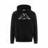 Sudadera Kappa Zaiver Hombre Negro