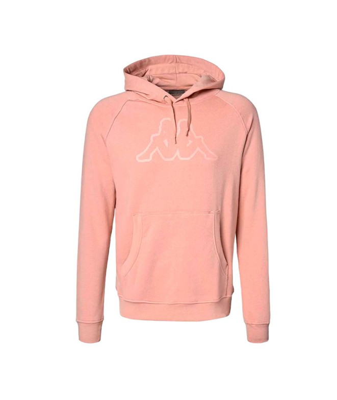 Sweat Kappa Zaiver Korporate Rose Misty Pink Dark Dusty Homme