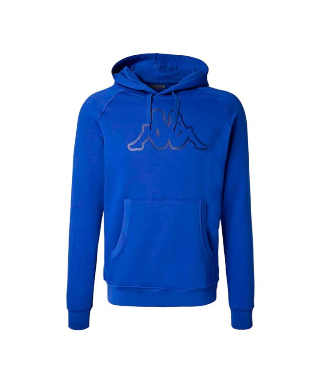 Sweat Kappa Zaiver Korporate Bleu Bleu royal Homme