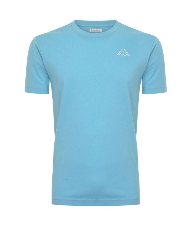 Camiseta Kappa Cafers Slim Hombre Blue Dusk