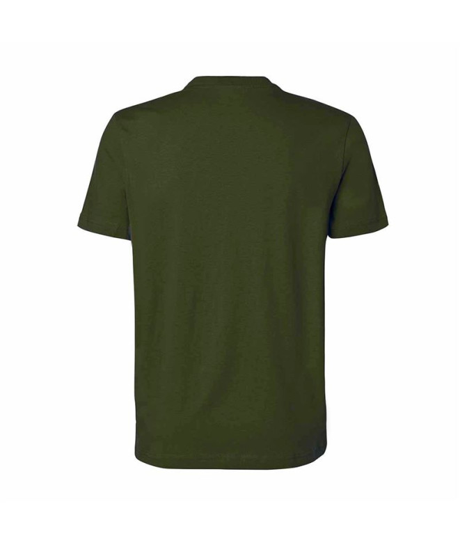 T-shirt Kappa Homme Cafers Slim Green Olive...