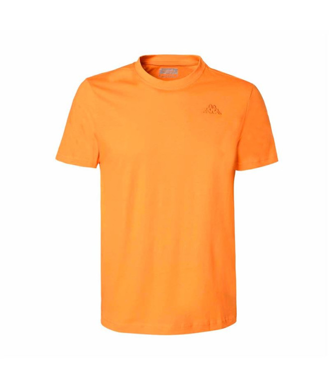 Camiseta Kappa Cafers Slim Korporate Hombre Orange Popsicle Orange