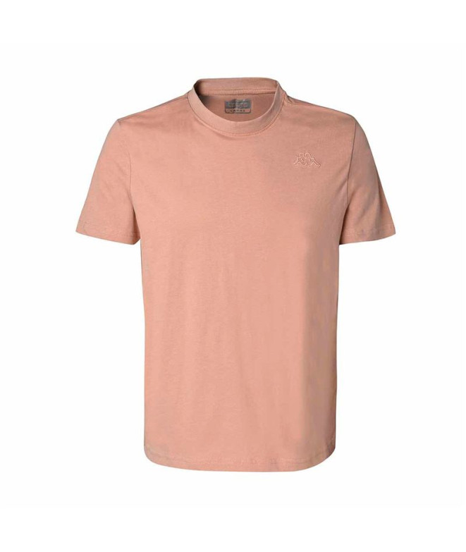 Camiseta Kappa Homem Cafers Slim Korporate Pink Misty Pink Dark Dusty