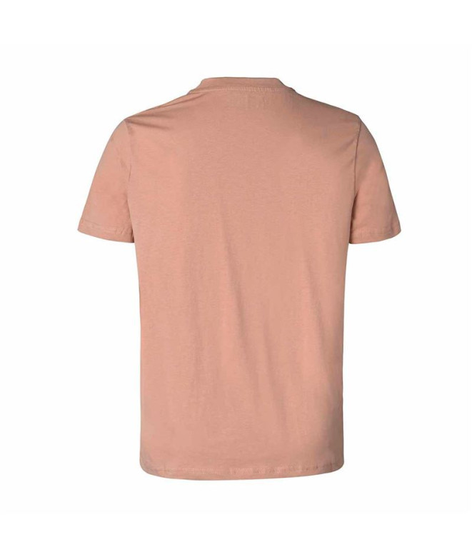 Camiseta Kappa Homem Cafers Slim Korporate Pink...
