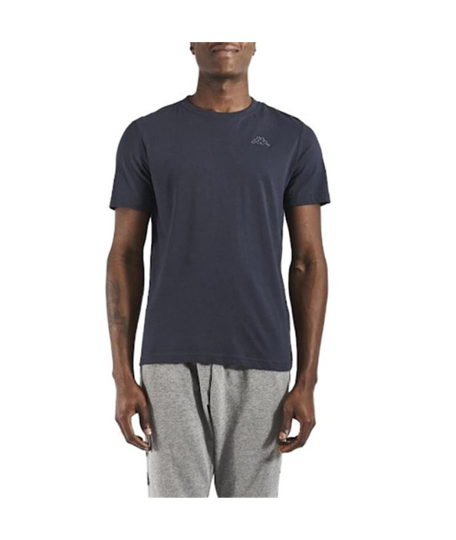 T-shirt Kappa Homme Cafers Slim Bleu