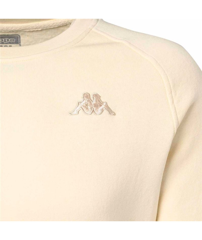 Sweat Kappa Homme Caimali Korporate Blanc Lait...
